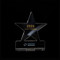 Trophée en plexiglas ETOILE - France 3 mm