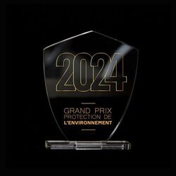 Trophée en plexiglas BLASON - France