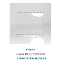 Trophée en bois RECTANGLE - France