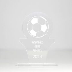 Trophée en plexiglas SPORT - France 3 mm