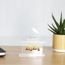 Trophée en plexiglas MAISON - France