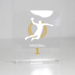 Trophée en plexiglas CARRE - France 5 mm