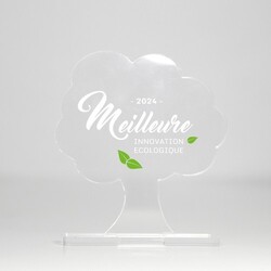 Trophée en plexiglas ARBRE - France 3 mm
