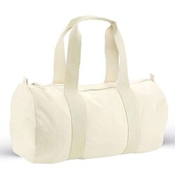 Sac de sport coton 50x25 330gr Anses Ecru