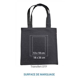 Sac français recyclé MALO Noir