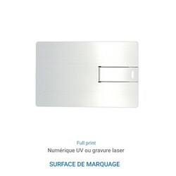 Carte USB ALU MILAN - 2 Go