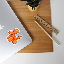 Sticker transparent 25 à 30cm2