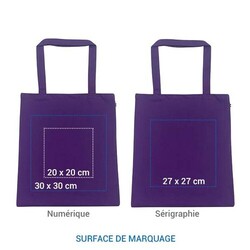 Sac coton ALFRED 140 - Orange