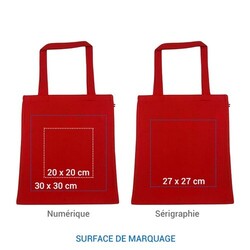 Sac coton ALFRED 140 - Orange