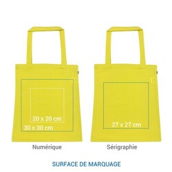 Sac coton ALFRED 140 - Orange