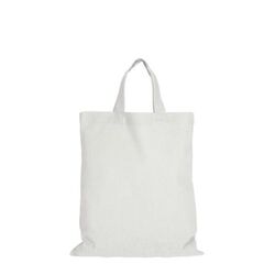 Sac coton 22x26 cm Blanc