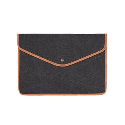 VINGA Pochette ordinateur 16' en toile recyclée GRS Bosler