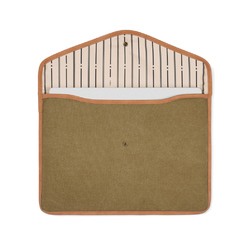 VINGA Pochette ordinateur 16' en toile recyclée GRS Bosler