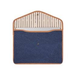 VINGA Pochette ordinateur 16' en toile recyclée GRS Bosler