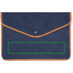 VINGA Pochette ordinateur 16' en toile recyclée GRS Bosler