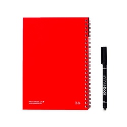 INFINITEBOOK PLAIN A5. Infinitebook avec couverture souple et 15 pages unies pour tableau blanc