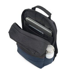 GENOA BPACK. Sac à dos antivol en polyester recyclé haute densité 600D