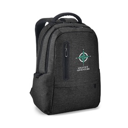 RE-BOSTON. Sac à dos pour ordinateur portable en nylon recyclé 2Tone résistant à l'eau avec compartiment 210D