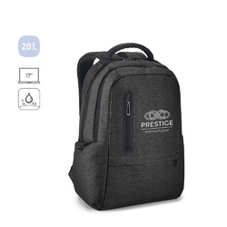 RE-BOSTON. Sac à dos pour ordinateur portable en nylon recyclé 2Tone résistant à l'eau avec compartiment 210D