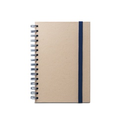 PROUST. Cahier A5 à spirales, couverture rigide, en papier de canne à sucre (80% canne à sucre) avec pages unies