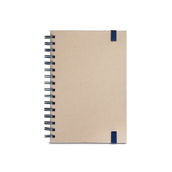 PROUST. Cahier A5 à spirales, couverture rigide, en papier de canne à sucre (80% canne à sucre) avec pages unies