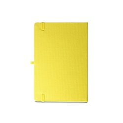 ANNE. Cahier A5 en polyester recyclé (100% rPET) avec pages lignées