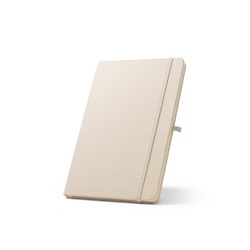 ANNE. Cahier A5 en polyester recyclé (100% rPET) avec pages lignées