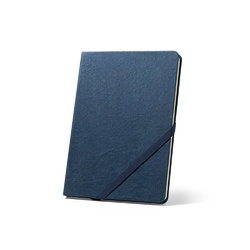 HUXLEY. Carnet A5 à couverture rigide, fabriqué à partir de papier résistant à l'eau, avec des pages lignées en matériau certifié FSC™ et autres matériaux contrôlés