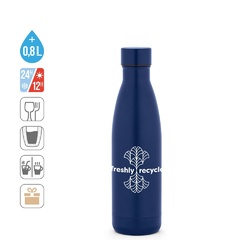 RE-BUFFON L. Thermos en acier inoxydable recyclé à 90 % 810 ml