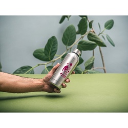 ODIN METTALIC. Bouteille en acier inoxydable recyclé à 90% 550 mL