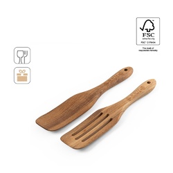 BATALI. Set de deux couverts en bois d'acacia