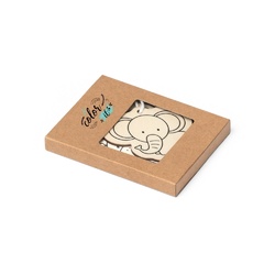 FAUNE. Set de coloriage pour enfants en bois