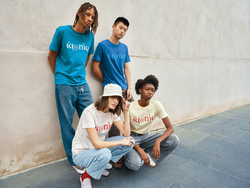 T-shirt en coton recyclé Iqoniq Brett