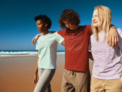 T-shirt en coton recyclé Iqoniq Brett