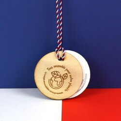 Grande médaille à planter