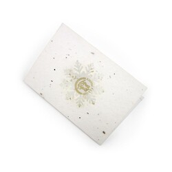 Carte papier graines laser