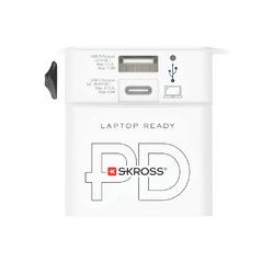 SKROSS Adaptateur de voyage universel MUV 65W PD avec USB