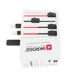 SKROSS Adaptateur de voyage universel MUV 65W PD avec USB