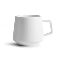 MUG céramique blanche brillante 260ml - JULES