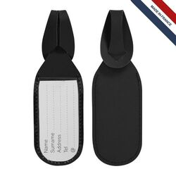 Porte-étiquette cuir régé.