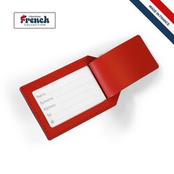 Porte-étiquette cuir régé.