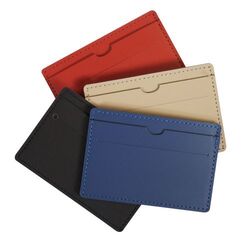 Porte-cartes cuir régénéré