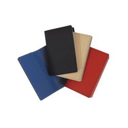 Porte-cartes double cuir régénéré