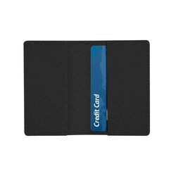 Porte-cartes double cuir régénéré