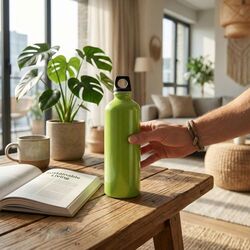 Bouteille aluminium recyclé 1000ml