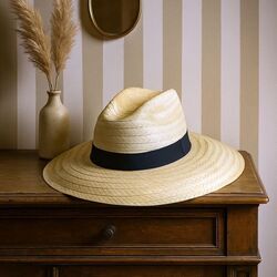 Chapeau paille blanche AUSTRALIEN