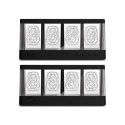 Horloge LED et chargeur à induction 15W