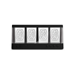 Horloge LED et chargeur à induction 15W