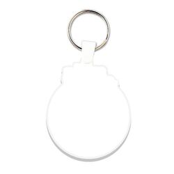PORTE CLES PLASTIQUE SOUPLE (anneau 25 mm)