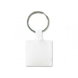 PORTE CLES CARRE 35 mm (anneau 25 mm)